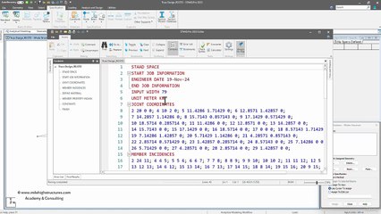 2 -How to Calculate Dead & Live Loads on a Steel Truss | STAAD.Pro Tutorial Part 2
