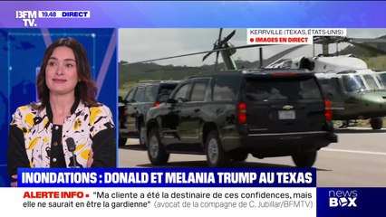 Inondations : Donald et Melania Trump arrivés au Texas - 11/07