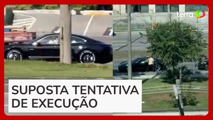 Bicheiro é alvo de tiros em Porsche blindado na Barra da Tijuca, no Rio de Janeiro
