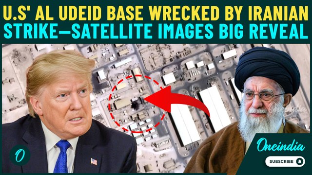 Trump’s Lies Exposed? Iran's ATTACK on Al-Udeid Base Left US Base in Ruins; Satellite Images Reveal