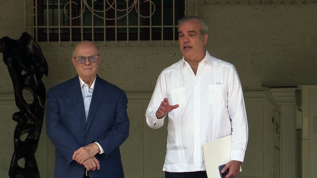 Luis Abinader e Hipólito Mejía se reúnen: ¿de qué hablaron?