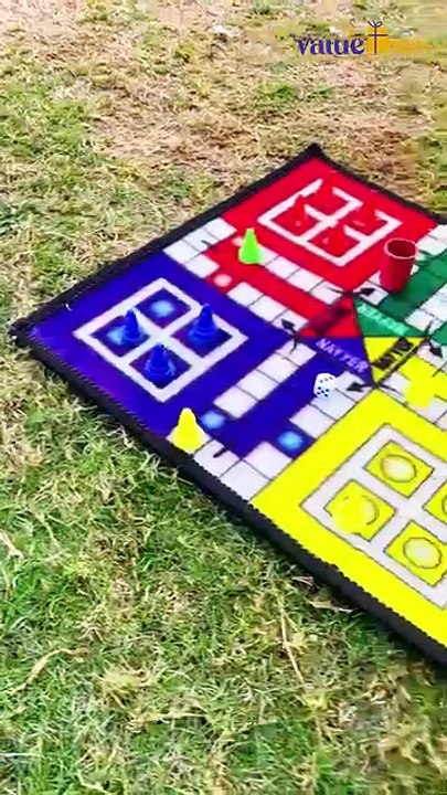 🎲 Ludo Mat Carpet Game – Fun for Everyone! 🎲 Enjoy endless game nights with our 2x2 ft foldable & washable Ludo mat! Comes with a large goti set for a smooth gaming experience. Order now_ www.valueBox.pk #LudoLovers
