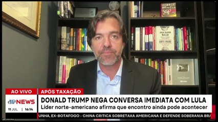 Donald Trump afirma que Jair Bolsonaro é um ‘bom homem’ e diz que tarifaço é político