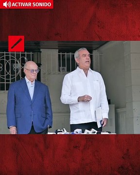 Presidente Abinader resalta consenso nacional ante crisis haitiana tras reunión con expresidente Hipólito Mejía