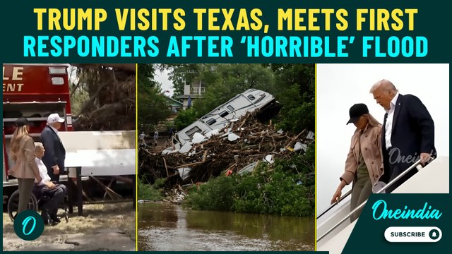Trump in Texas BREAKING: Trump Surveys Texas Flood Damage; 120 Killed, 160 Missing in Texas