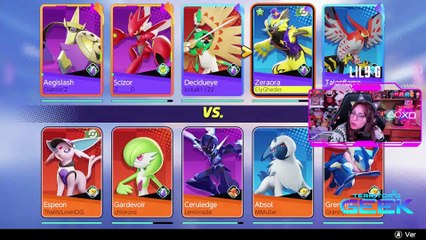 TERRITORIO GEEK - GAME PLAY - POKÉMON UNITE GAME PARTE 1