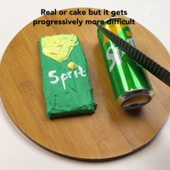 Can you guess which one is cake? 🤔🤣