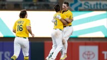 Athletics Triumph Over the Braves in Thrilling 11-Inning Game