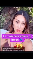 Belen Rodriguez la maschera intima