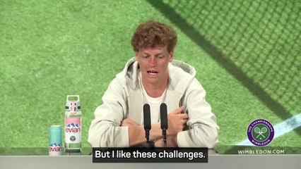 Alcaraz is the favourite - Sinner previews Wimbledon final