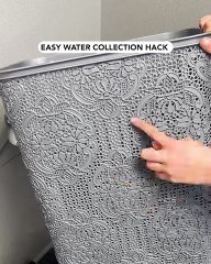 Turn your basket into a water collection bucket 💧