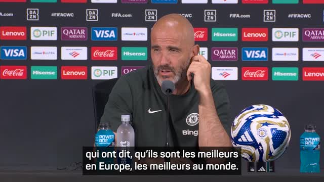 Chelsea - Maresca : "Le PSG est la meilleure équipe du monde"