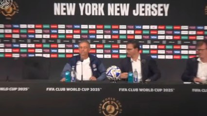 Rueda de prensa Luis ENrique previa a la final del Mundial de clubes