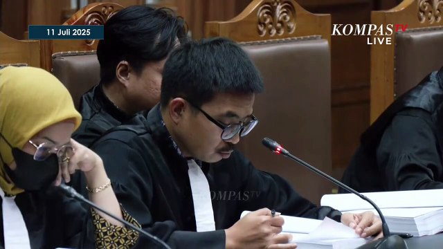[FULL] Sidang Replik, Jaksa Akui Tom Lembong Tak Dapat Untung dari Kasus Impor Gula