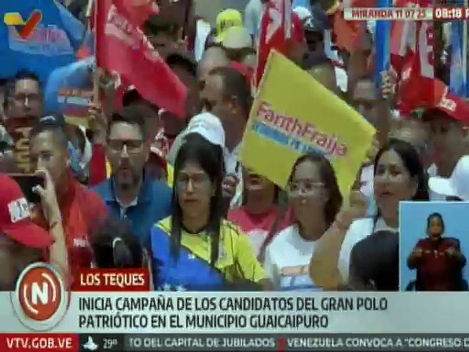 Miranda | Habitantes de Los Teques reafirman su respaldo a los candidatos del GPPSB