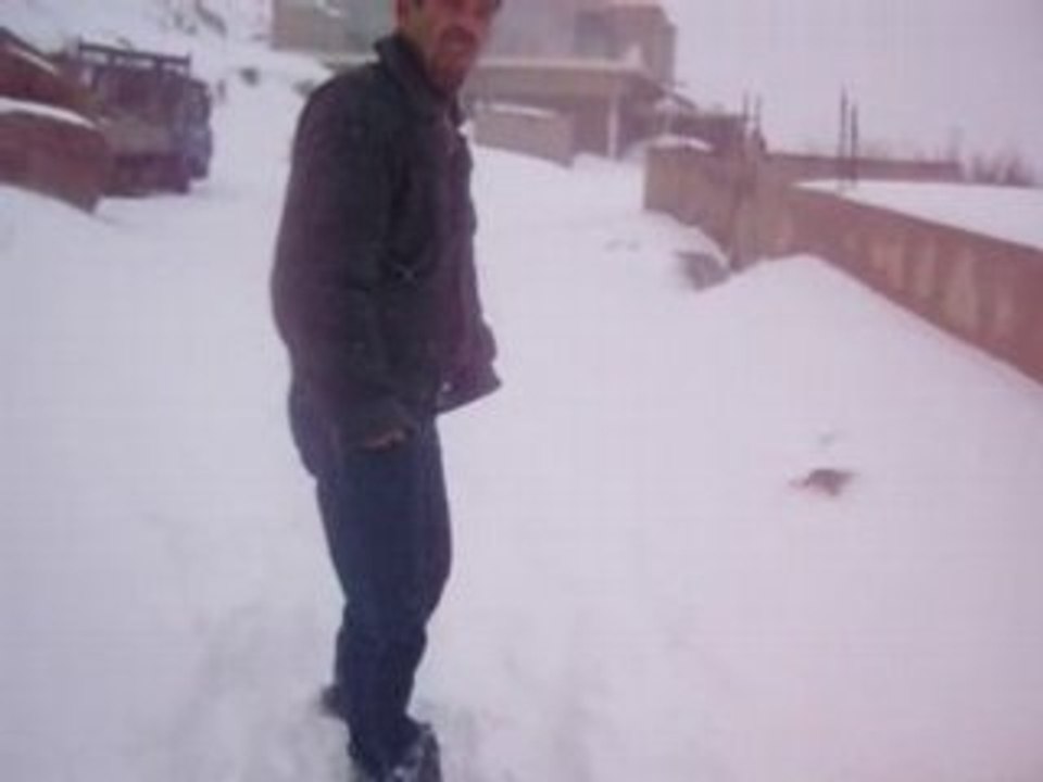 tempete dans les aures (algérie)