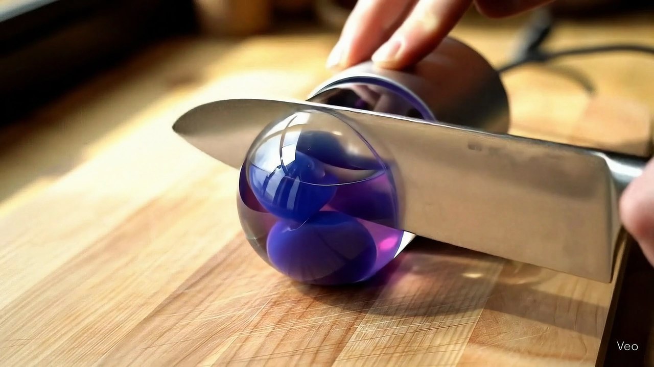 Slicing Lava Lamps #satisfying #asmr #asmrsounds