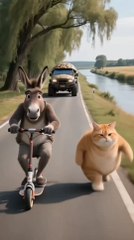 creatorsearchinsights #B B R Fact#kucing #catlovers #catlover #aiart #ai #aivideo #funnyCat #car