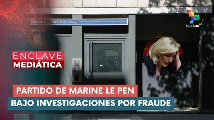Marine Le Pen, fue allanado bajo acusaciones que abarcan múltiples cargos ENCLAVE MEDIÁTICA 11-07-2025