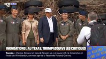 Donald Trump en déplacement au Texas une semaine après des inondations meurtrières