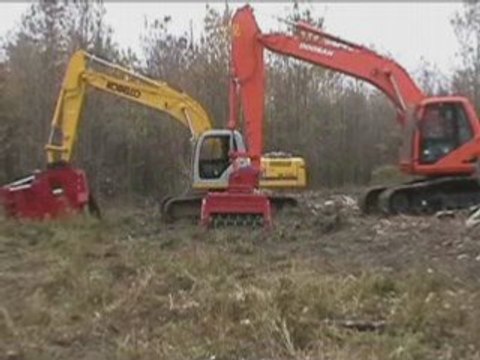 TIMBERCOOP Broyeurs excavateur