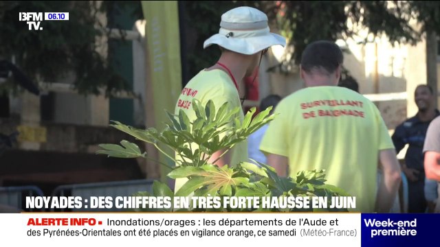 Le nombre de noyades mortelles en forte hausse dans un contexte de vague de chaleur