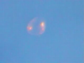 UFO filmed over Moscow