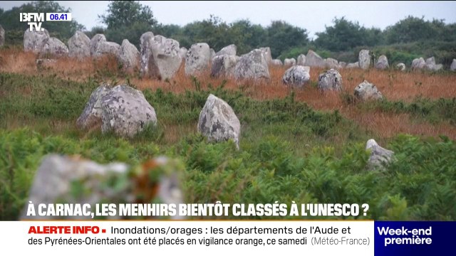 Les menhirs de Carnac pourraient intégrer le patrimoine mondial de l'Unesco
