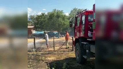 Kurtlar Vadisi'nin 'Abdülhey'i' Kenan Çoban yangına müdahale ederken ortaya çıktı
