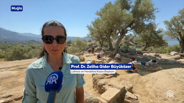 Herakleia Antik Kenti'ndeki kilisede yürütülen kazılarda Bizans mezarları ortaya çıkarıldı