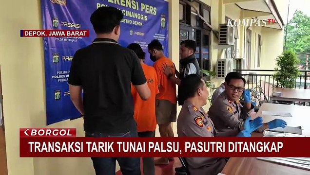 Polisi Tangkap Pasutri Penipu QR Code Palsu di Depok, Korban Rugi Belasan Juta Rupiah | BORGOL
