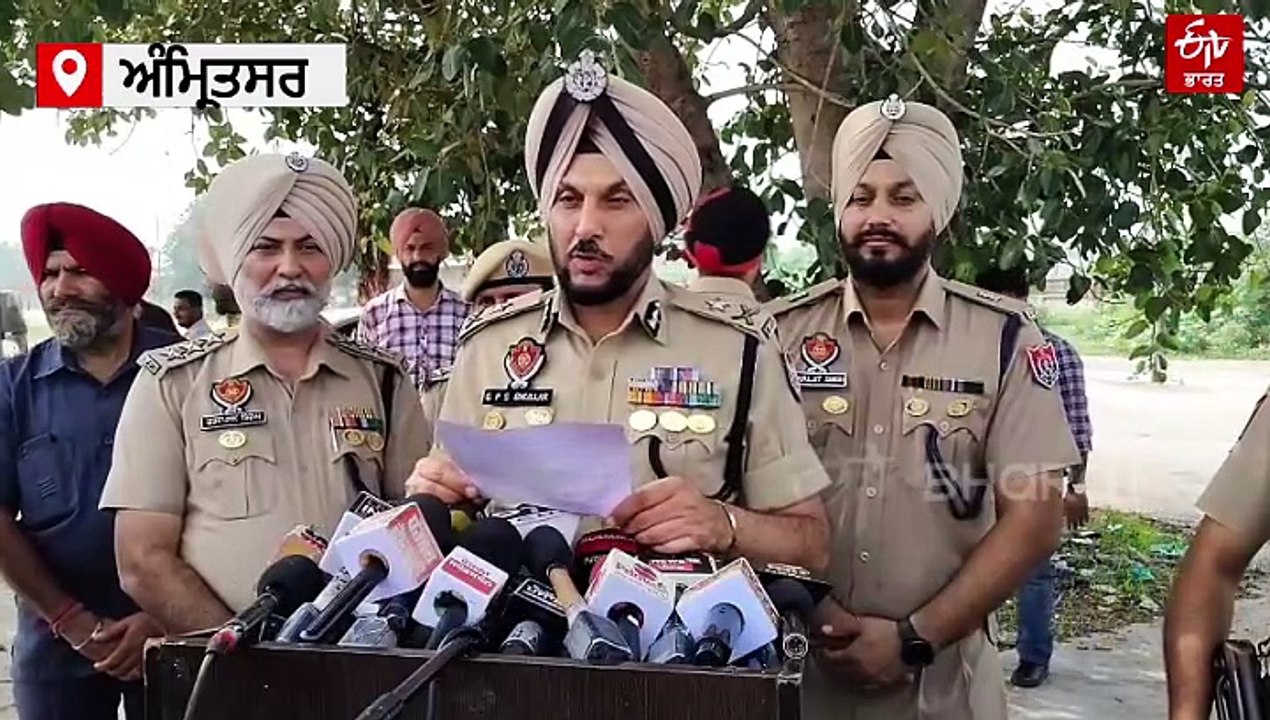 ਦਾਣਾ ਮੰਡੀ 'ਚ ਐਨਕਾਊਂਟਰ, ਭੱਜ ਰਹੇ ਬਦਮਾਸ਼ ਨੇ ਪੁਲਿਸ 'ਤੇ ਕੀਤੀ ਫਾਇਰਿੰਗ