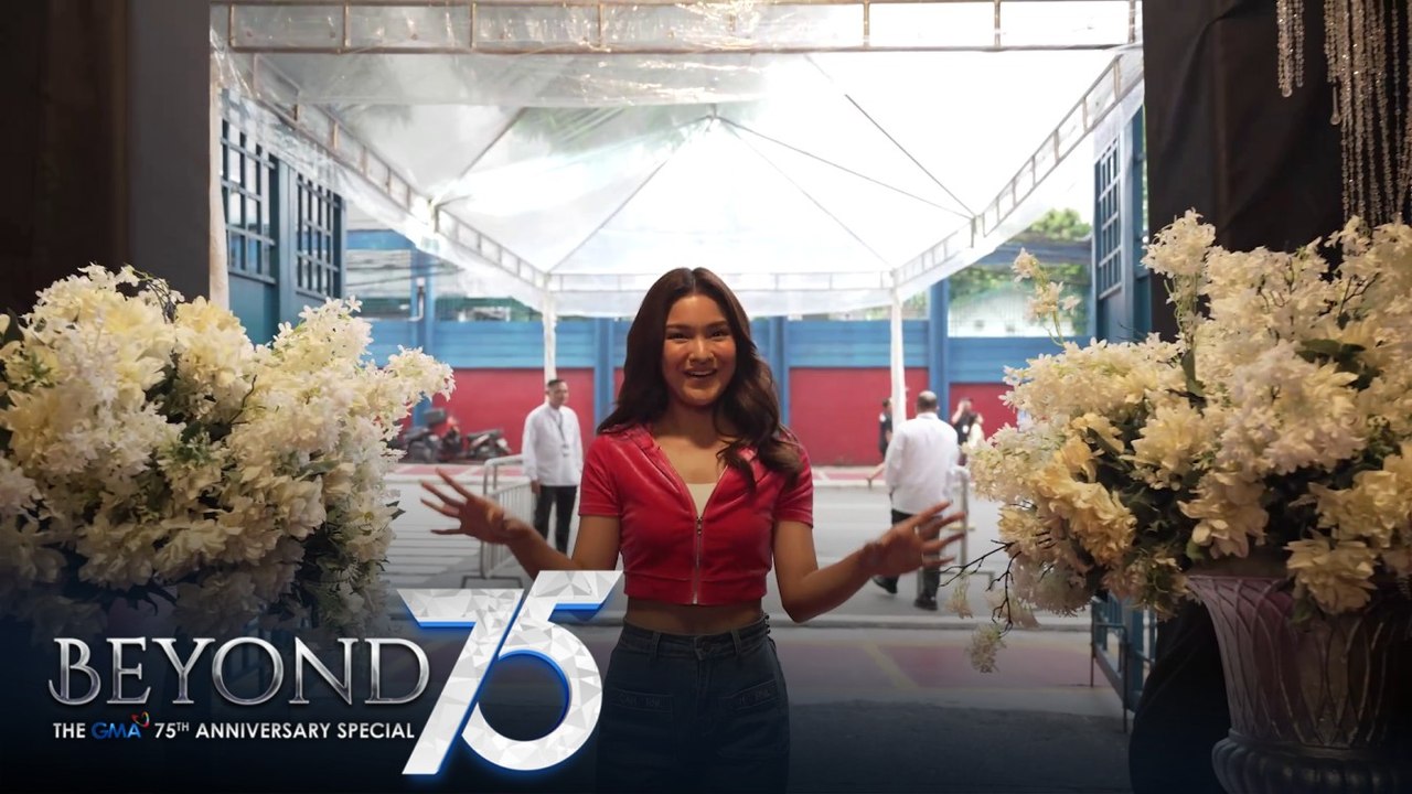 Althea Ablan takes you backstage at the GMA Beyond 75 red carpet! | GMA Beyond 75