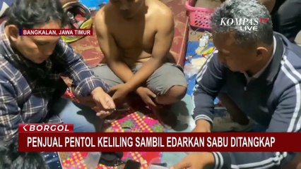 Edarkan Sabu Sambil Jualan Pentol, Pria di Bangkalan Ditangkap Satresnarkoba | BORGOL