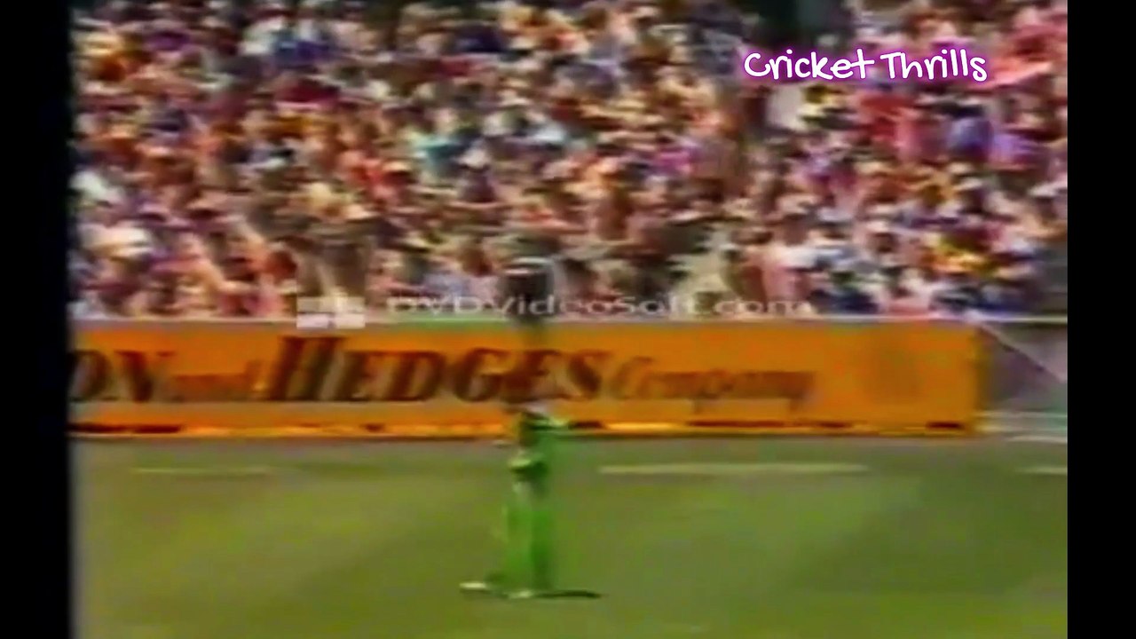 Kim Hughes 67 off 83 Balls 103 Mins 4 Fours vs Pakistan  2nd Match at Melbourne, Nov 22 1981 B & H Cup