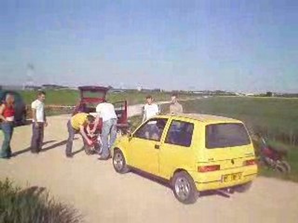 cinquecento dans les champs