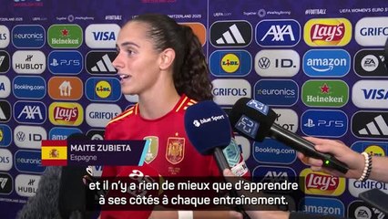 Espagne - Zubieta : "Jouer un Euro, c’est le rêve de toute petite fille"