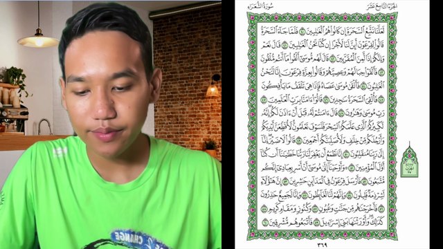Ngaji Dengan Wan - Imran ms 369 Ash-Shu'ara 40 - 60 سورة الشعراء