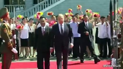 Il ministro russo Lavrov in Corea del Nord