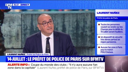 Mortiers d'artifice: 260 contrôles et "une douzaine d'interpellations", détaille Laurent Nuñez