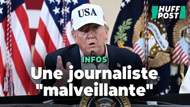 Après les inondations au Texas, Donald Trump balaye les critiques et attaque la presse