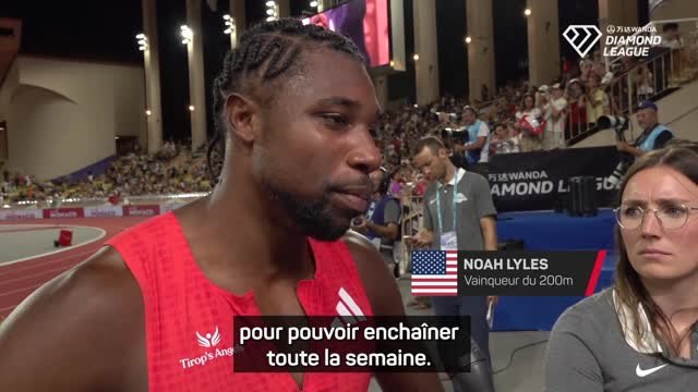 Monaco - Lyles : Je suis prêt à pousser mon corps là où il n’est jamais allé