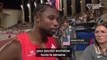 Monaco - Lyles : "Je suis prêt à pousser mon corps là où il n’est jamais allé"