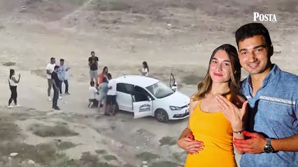 Yürekleri ağza getiren evlenme teklifi! Romantik plan karakolla sonuçlandı