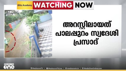 ഒറ്റപ്പാലത്ത് വീട്ടമ്മയുടെ കഴുത്തിൽ നിന്ന് സ്വർണമാല പൊട്ടിച്ച യുവാവ് അറസ്റ്റിൽ