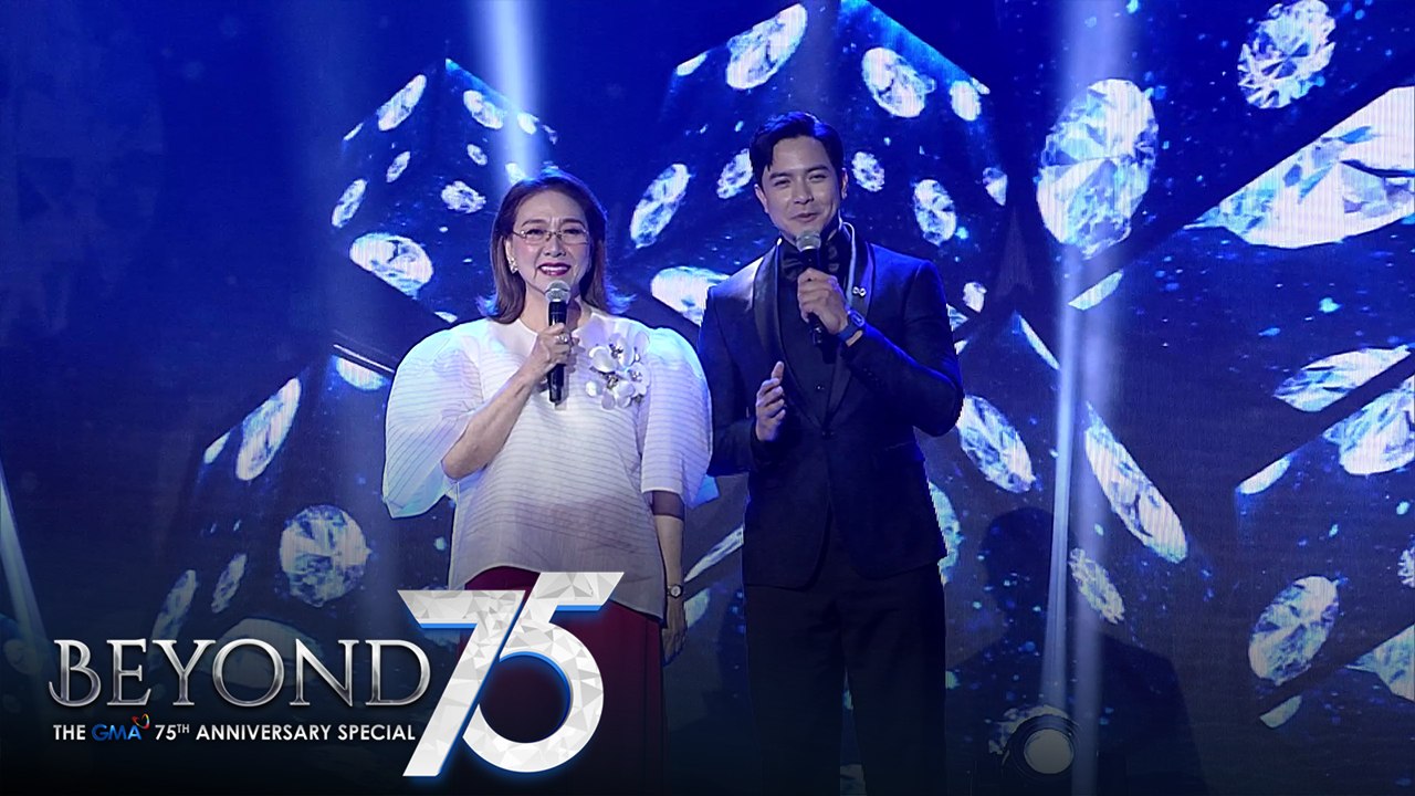 Alden Richards and Mel Tiangco thank the supporters of GMA Kapuso Foundation! | GMA Beyond 75