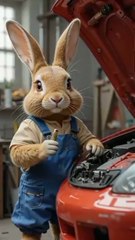 A rabbits🐇journey Job to own business #shorts #Ai