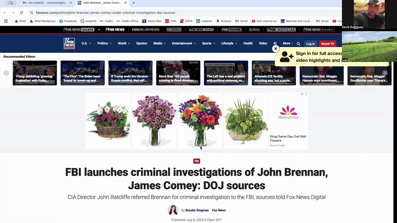 ⚡️ Jul 8 & 9 2025 - Juan O Savin w- Nino - RussiaGate Has Begun And Will Tie-In To Everything Else