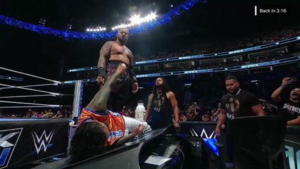 WWE Smack Down _July 11, 2025 - LA Knight & Jimmy Uso Vs Solo Sikoa & JC Mateo _ Tag Team Match