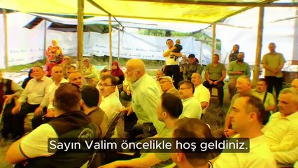 Vali Özarslan Boyabat Kurtlu Köyü’nde vatandaşları dinledi